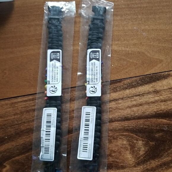 PRIDE  2 paracord bracelets set of 2 matching - Picture 8 of 9